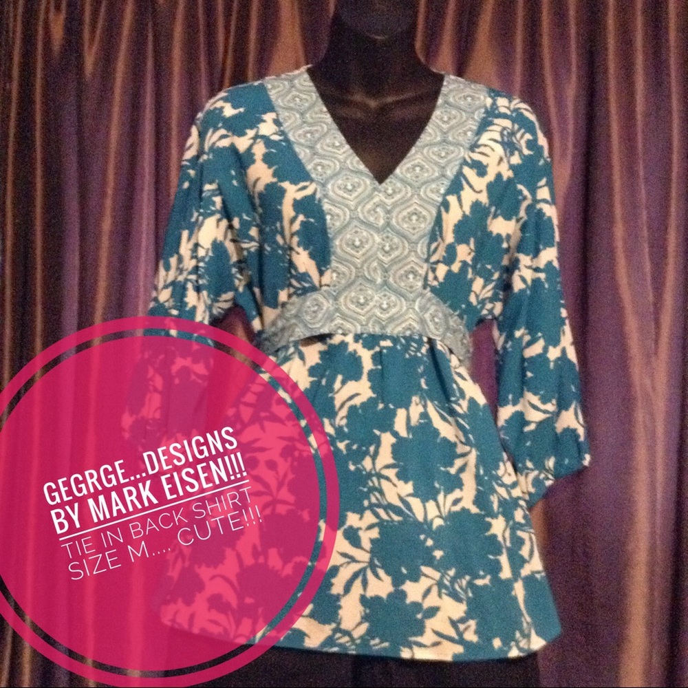 GEGRGE (Designs by Mark Eisen) Size Medium!!Nice!!